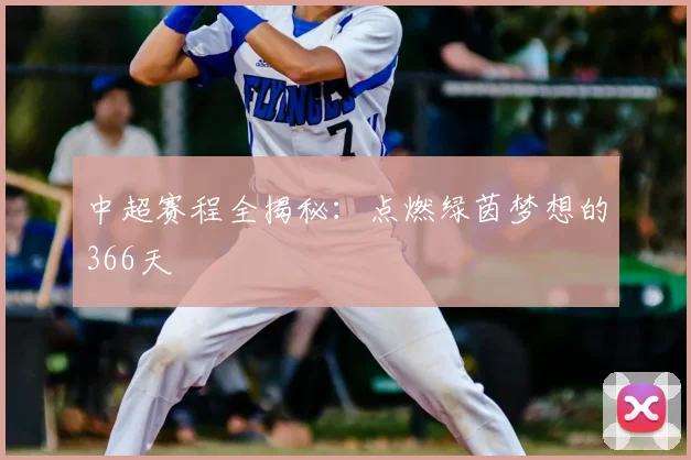 中超赛程全揭秘:点燃绿茵梦想的366天